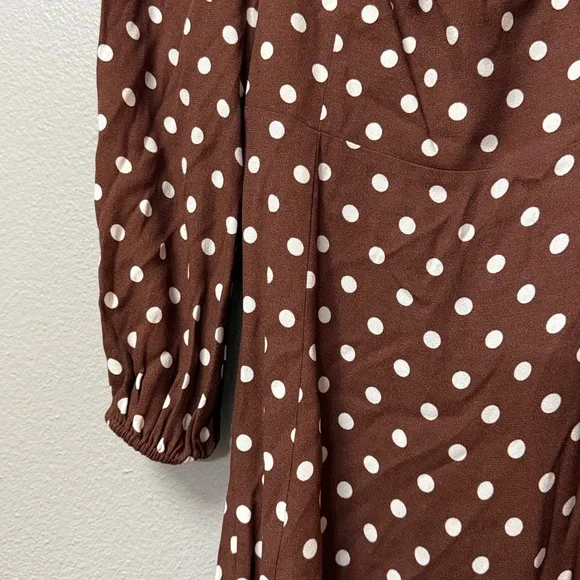Reformation Mochi Polka Dot Mini Dress - Picture 11 of 16